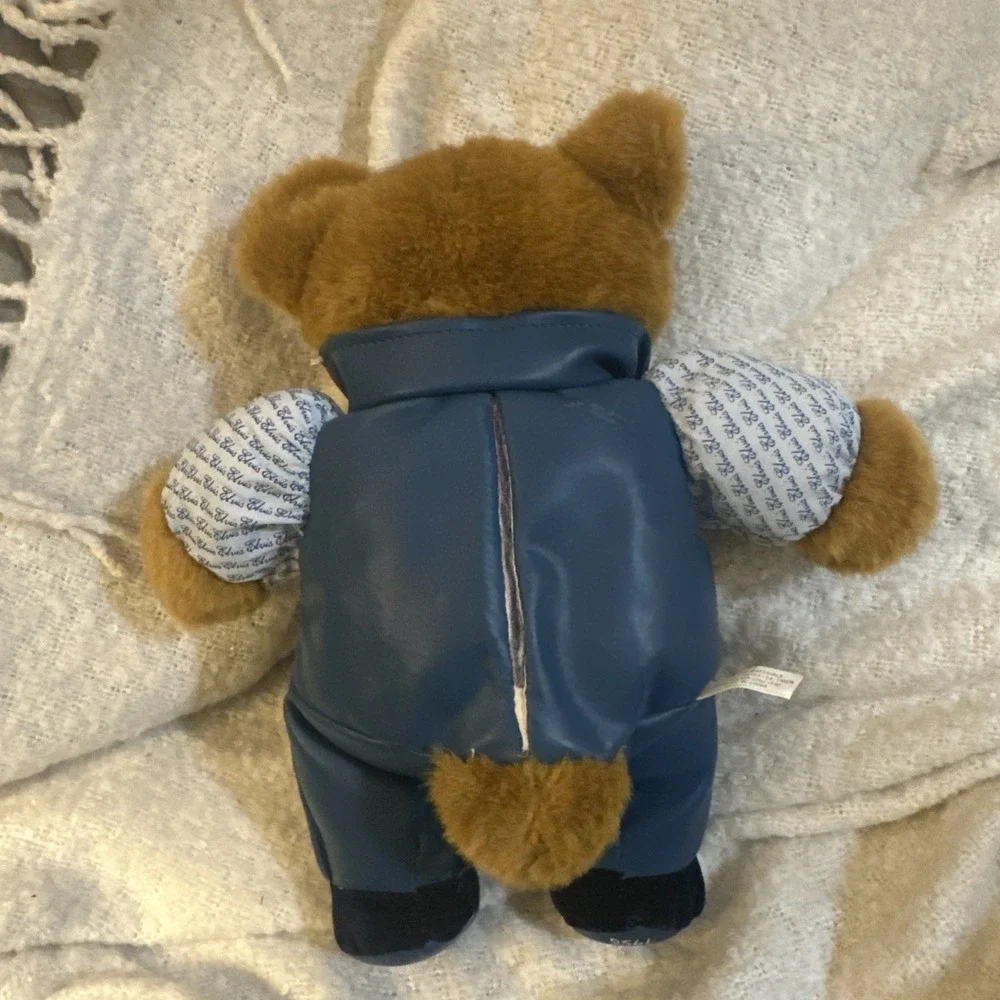 Elvis Presley Plush Blue Suede Shoes Teddy Bear Vintage 1994 RARE No Singing Box